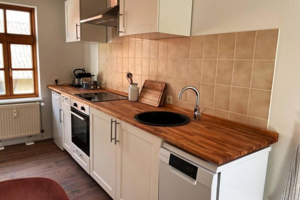 Ferienwohnung Till Eulenspiegel Schoppenstedt Buitenkant foto