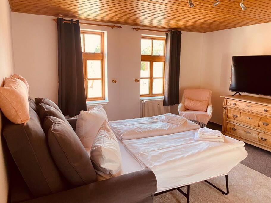 Ferienwohnung Till Eulenspiegel Schoppenstedt Buitenkant foto